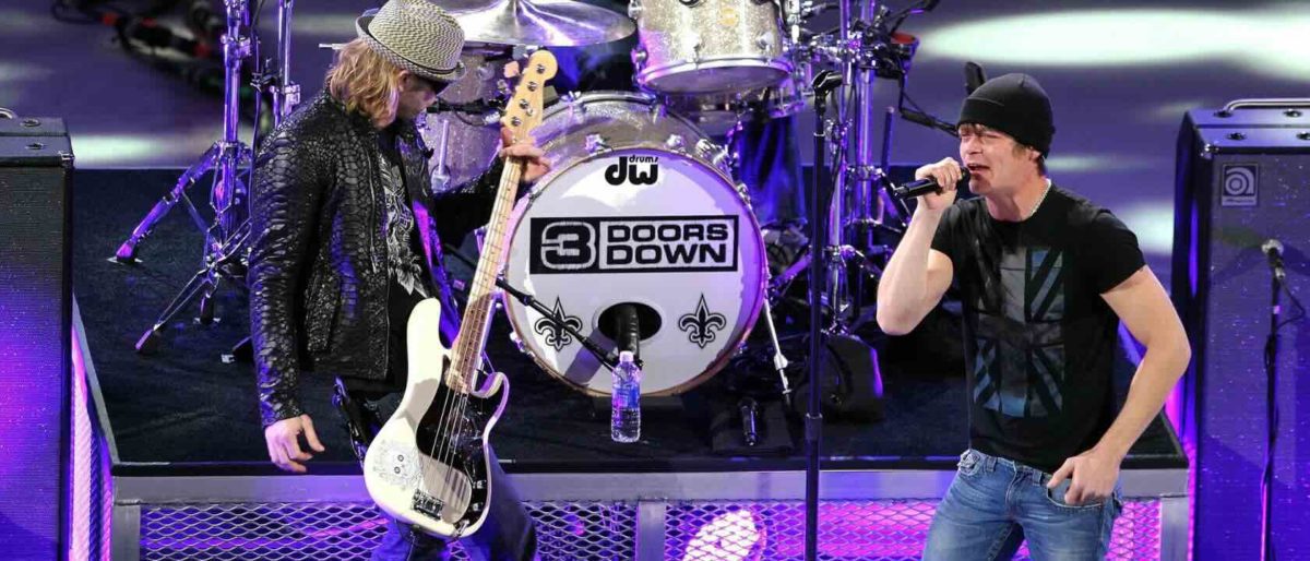 3 Doors Down on Stage