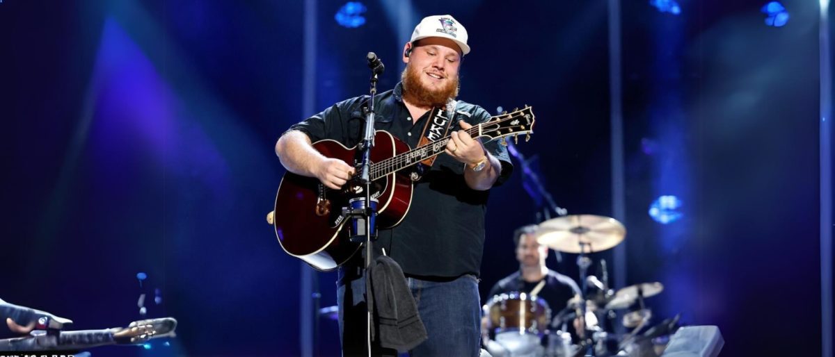 Luke Combs on Stage