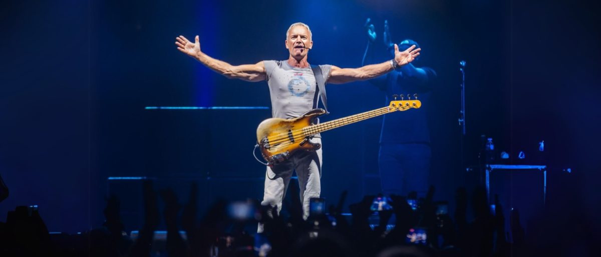Sting on Stage