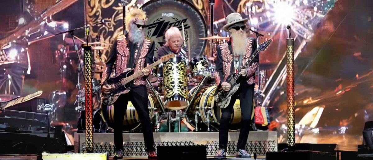 ZZ Top on Stage