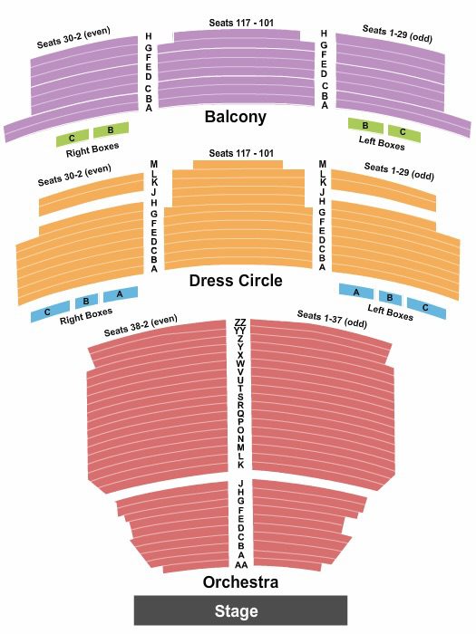 Lyric Theatre NY Seating Chart