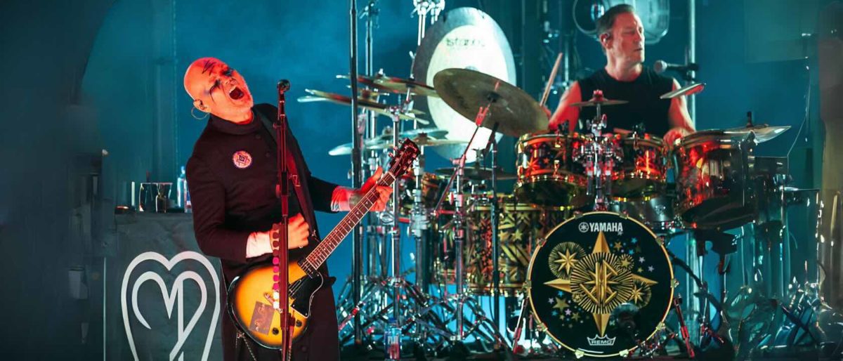 The Smashing Pumpkins on Stage