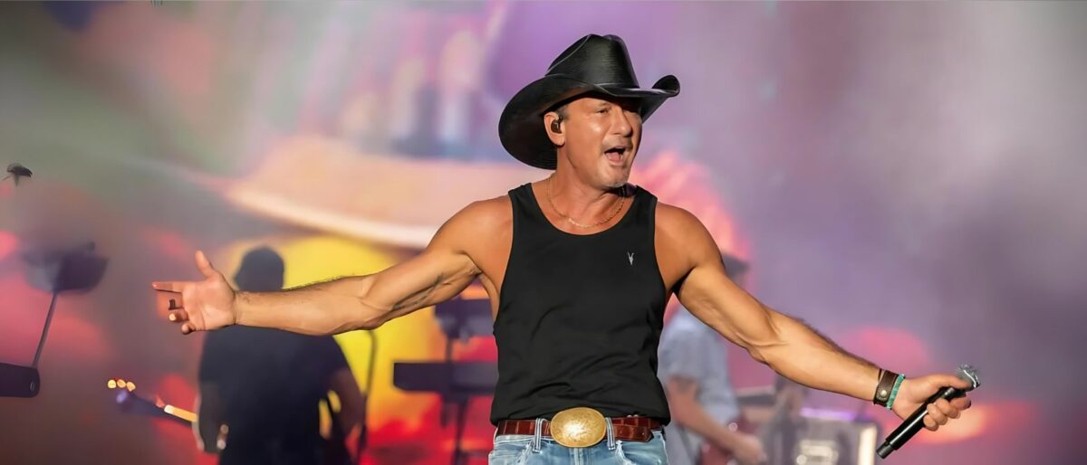 Tim McGraw on Stage