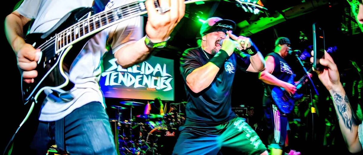 Suicidal Tendencies on Stage