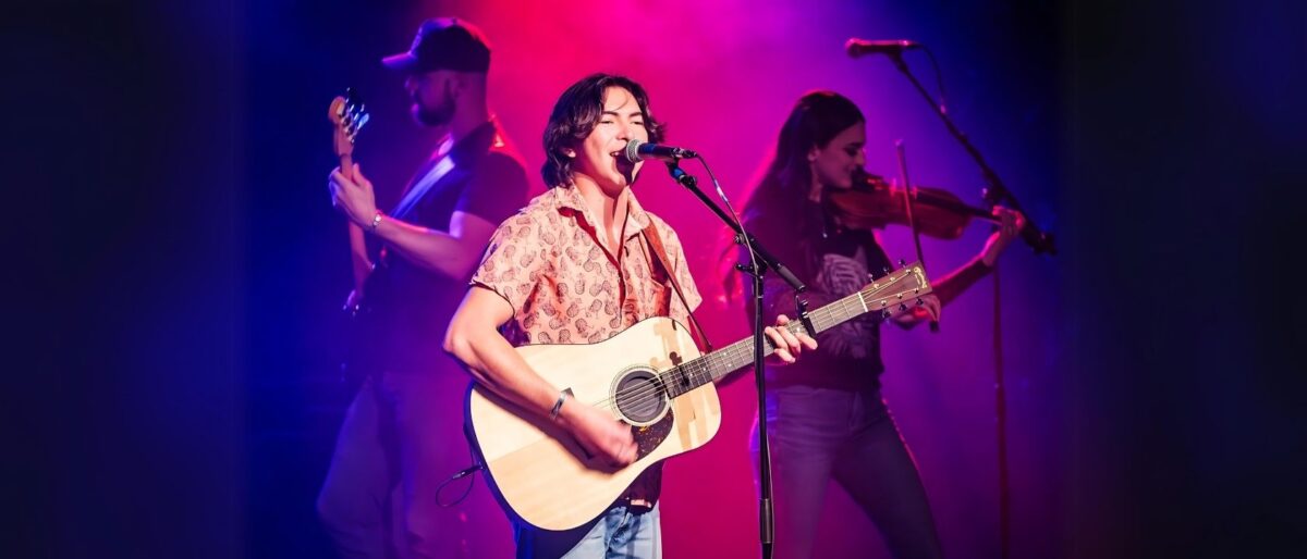 Wyatt Flores on Stage