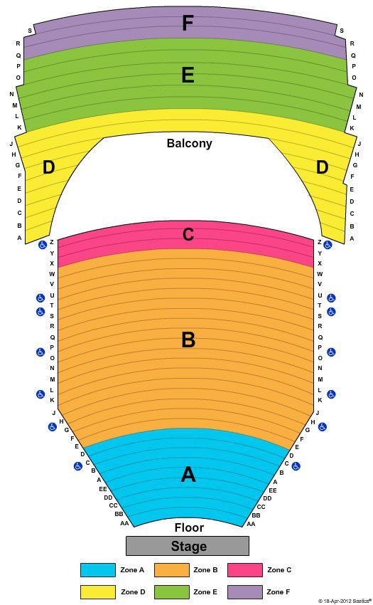 Blaisdell Center Seating Chart