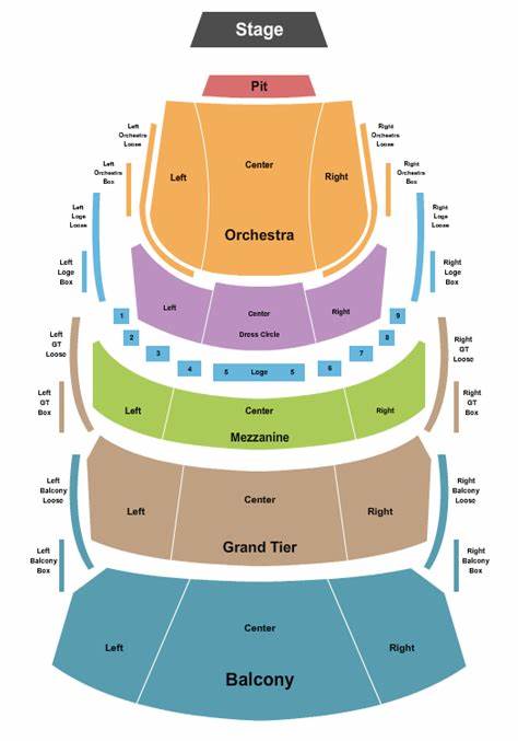 Buddy Holly Hall Seating Chart