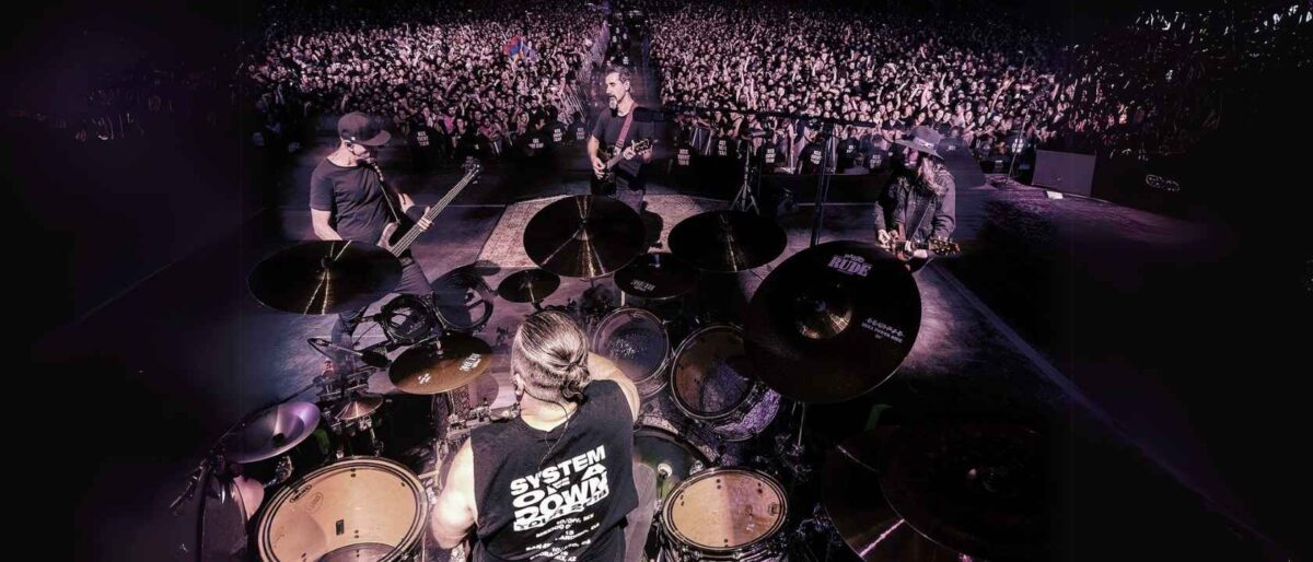 System of a Down 0n Stage