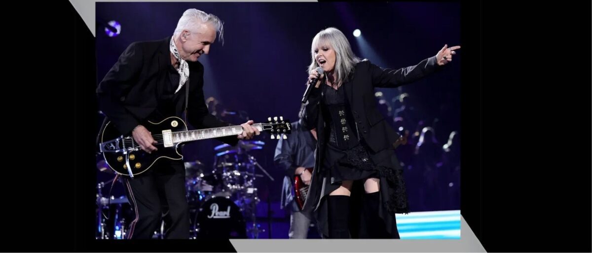 Benatar & Neil Giraldo on Stage
