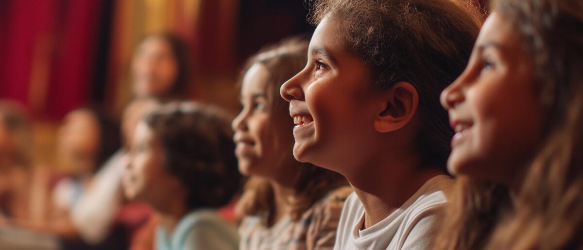 Kids to a Broadway Show