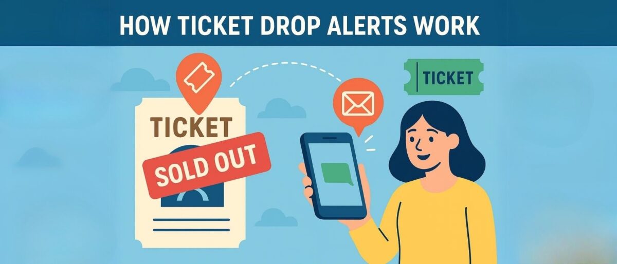 How Ticket Drop Alerts Work