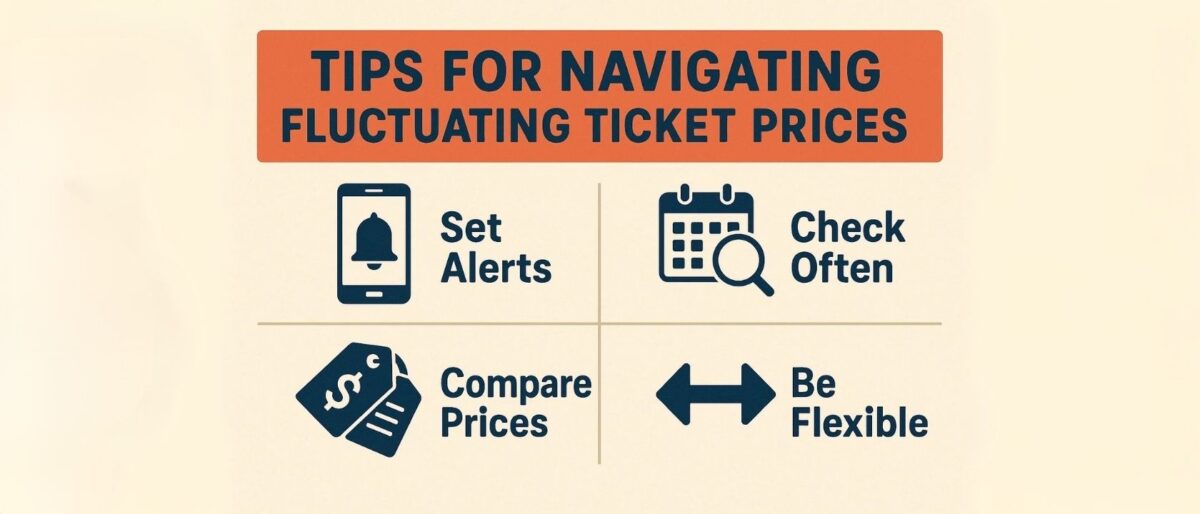 Tips for Navigating Fluctuating Ticket Prices