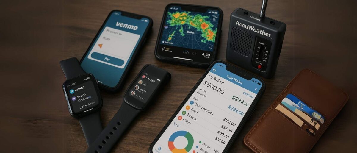 Bonus Safety Weather and Budgeting Apps