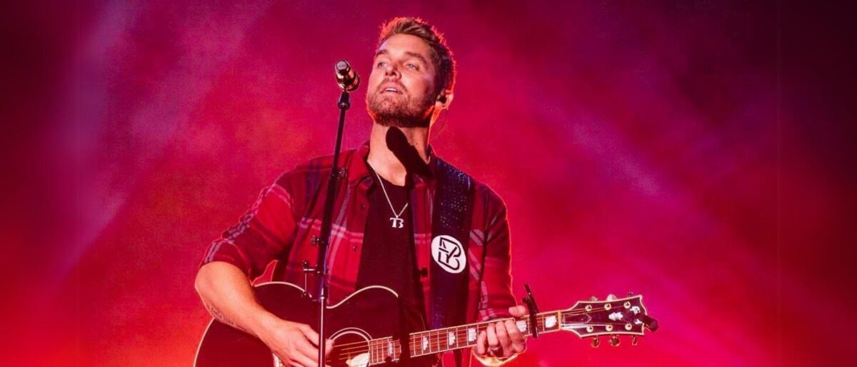 Brett Young on Stage