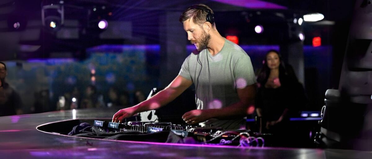 Calvin Harris on Stage