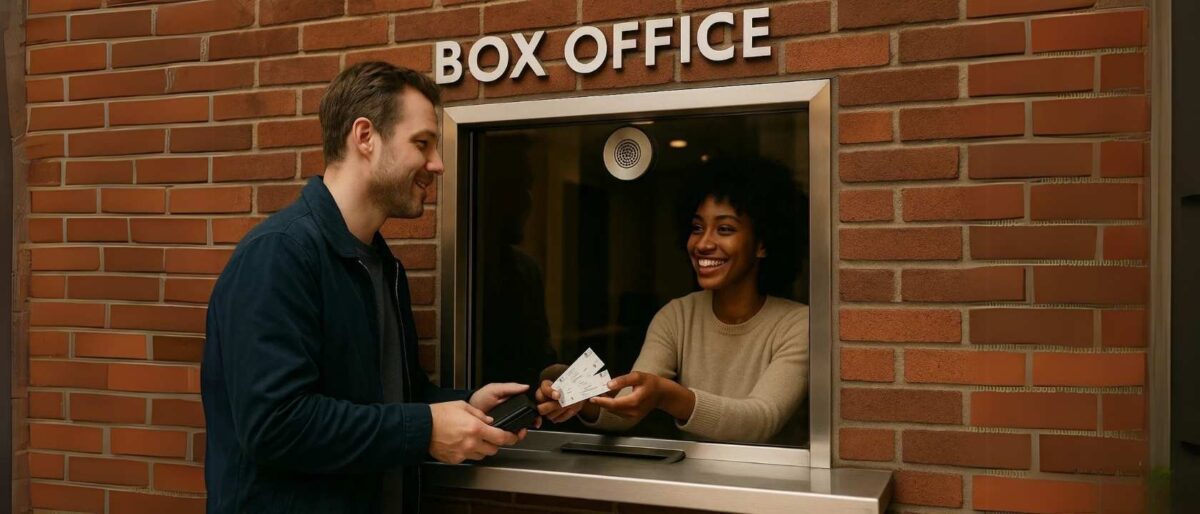 Go Old School The Box Office Walk-Up