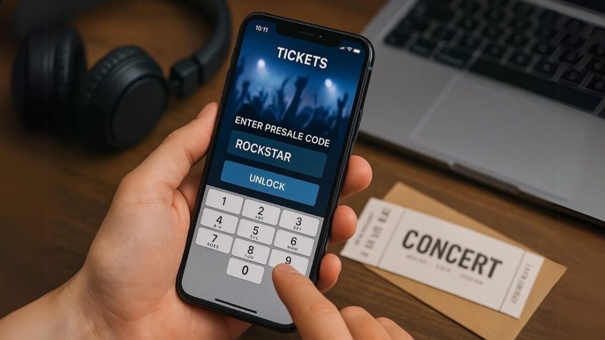 How Presale Concert Codes Work