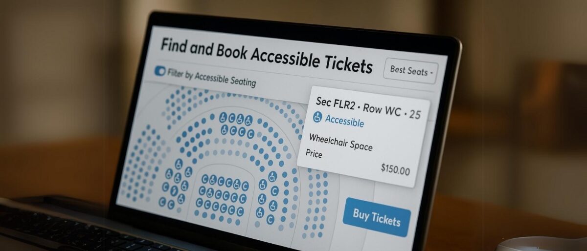 How to Find and Book Accessible Tickets