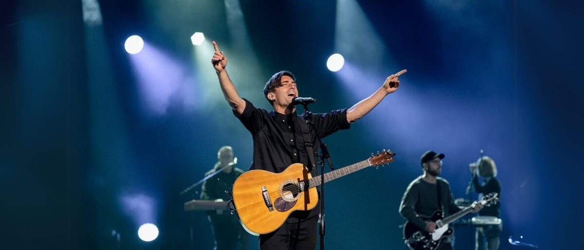 Phil Wickham on Stage