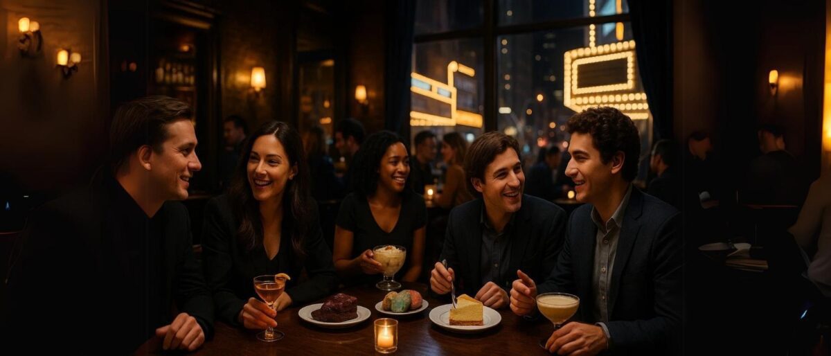 Post-Show Drinks or Dessert Spots