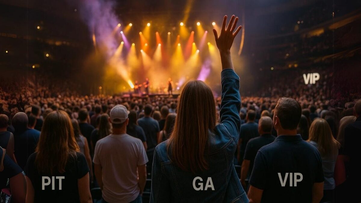 The Best Seats at a Concert Pit, GA, or VIP