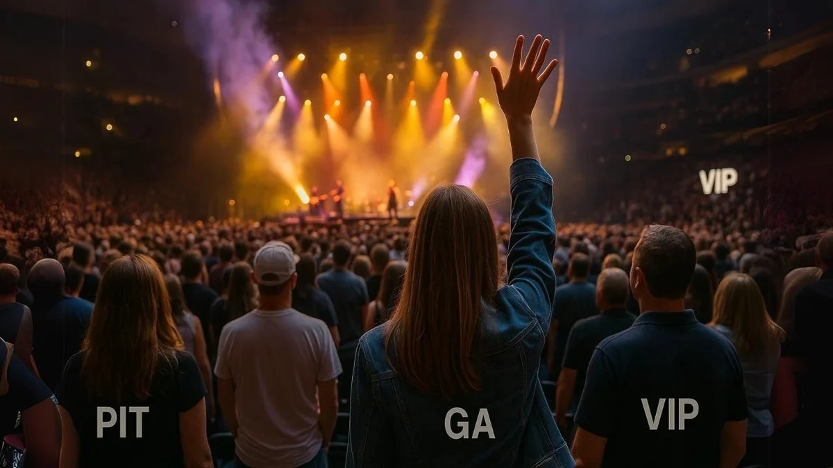 The Best Seats at a Concert Pit, GA, or VIP