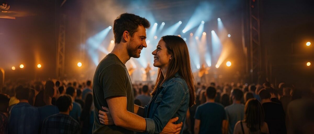 The First Concert Together Moment