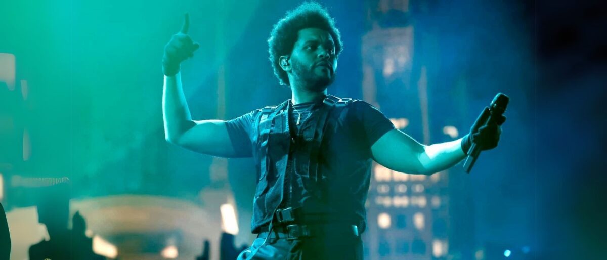 The Weeknd on Stage