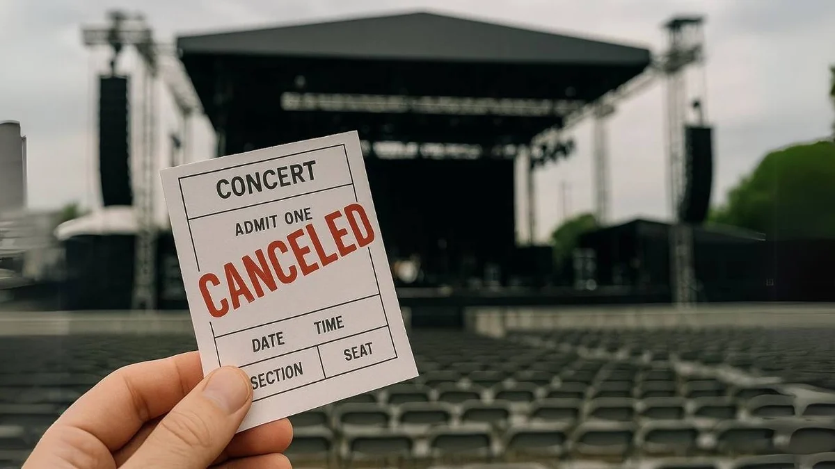 What Happens If a Concert or Show Is Canceled Refund Guide