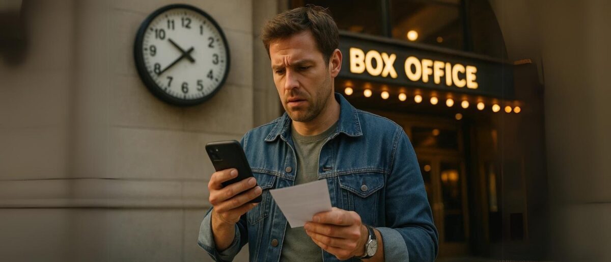 What to Do If Your Ticket Still Hasn’t Arrived