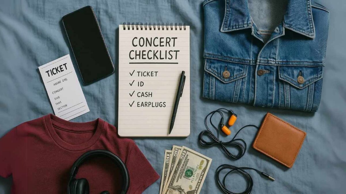 Your First Concert Checklist What to Bring and Expect