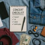 Your First Concert Checklist What to Bring and Expect