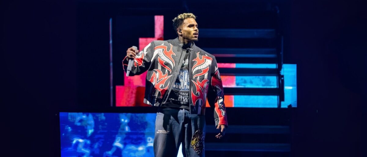 Chris Brown on Stage