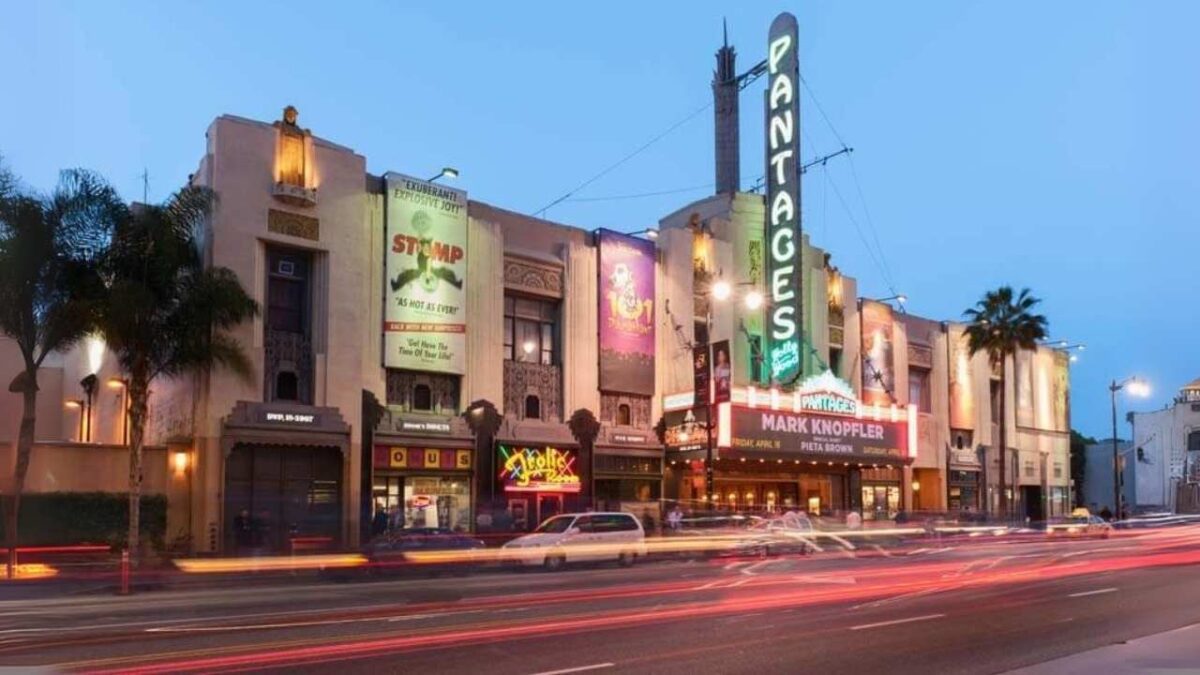 Pantages Theatre Los Angeles
