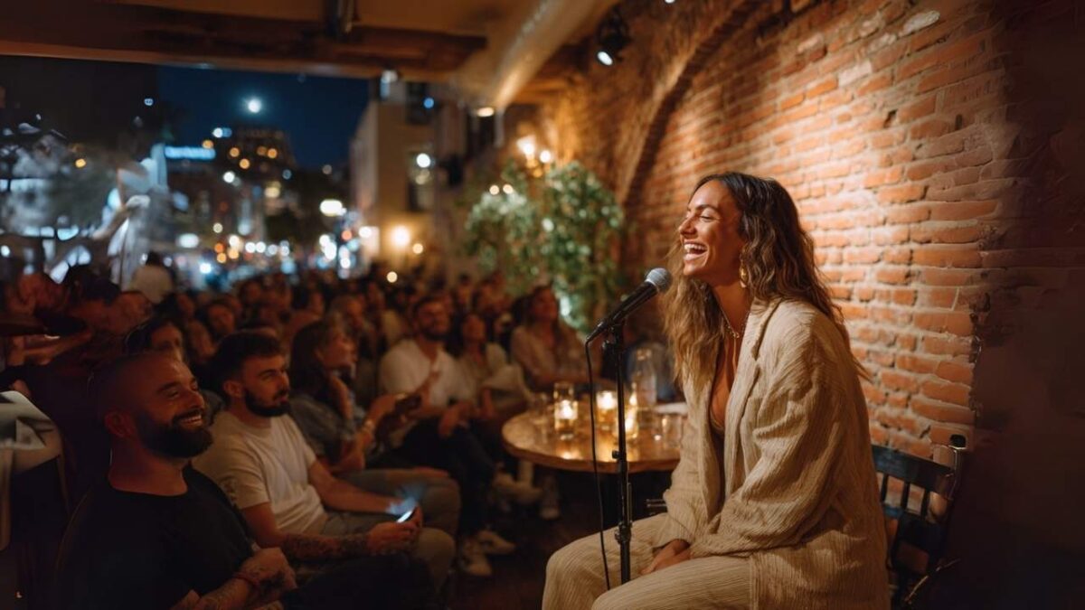 Can I use my phone at a comedy show