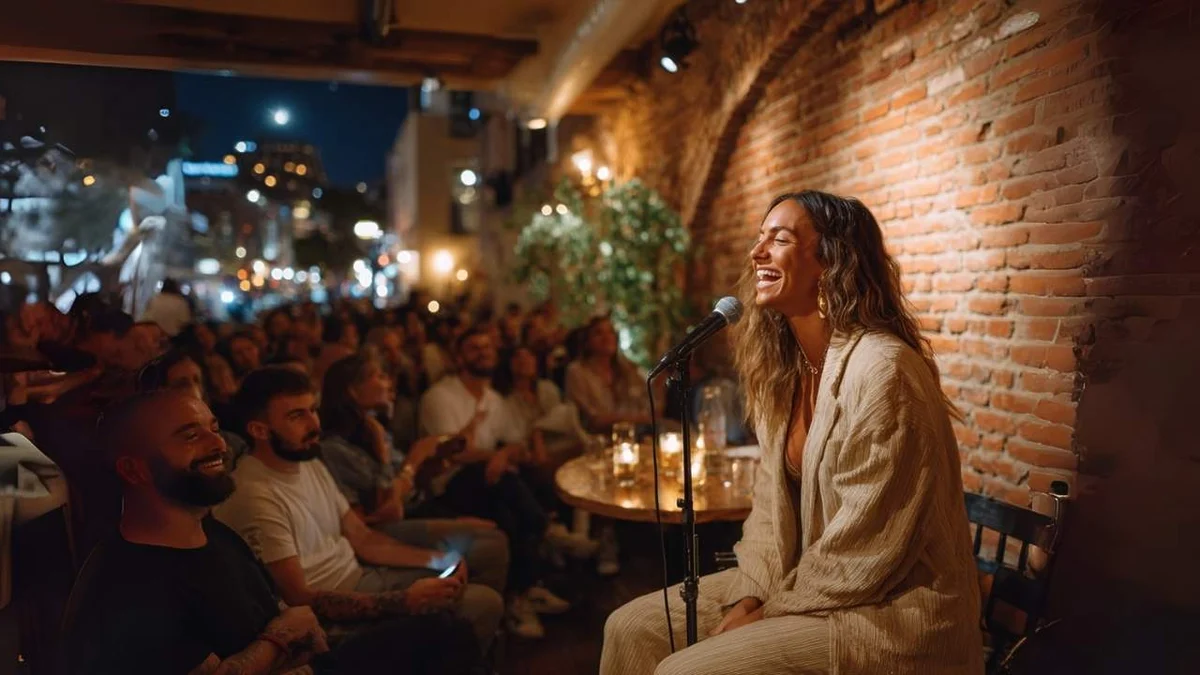 Can I use my phone at a comedy show