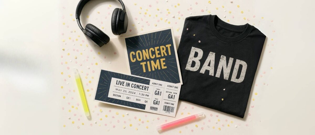 Creative Ways to Present Concert Tickets