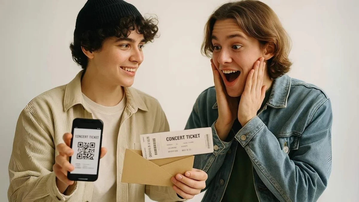How to Gift Concert Tickets