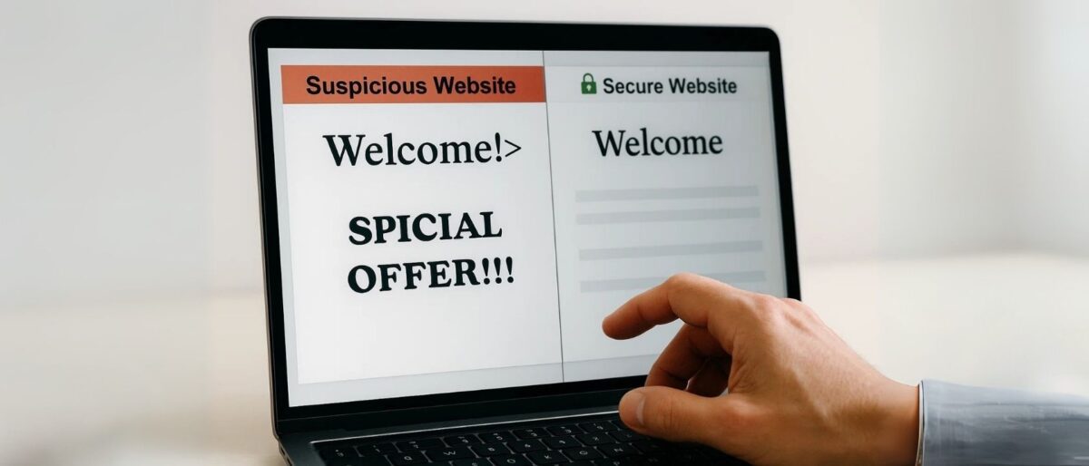 How to Spot a Scam Site