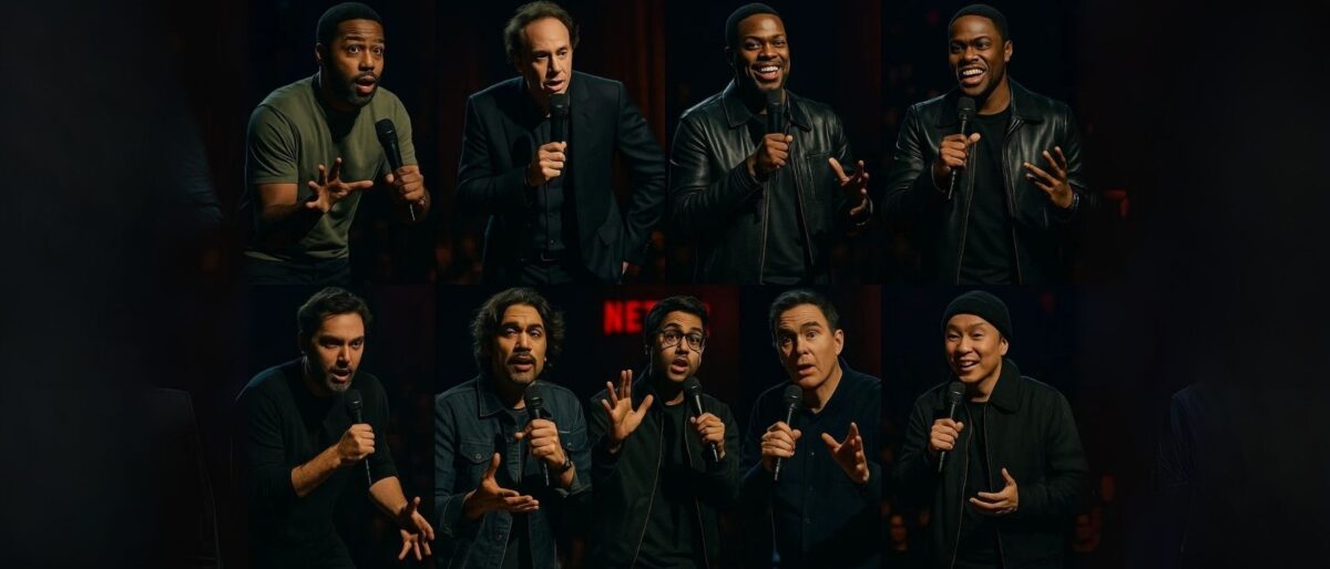 The Top 10 Netflix Comedy Specials of 2025