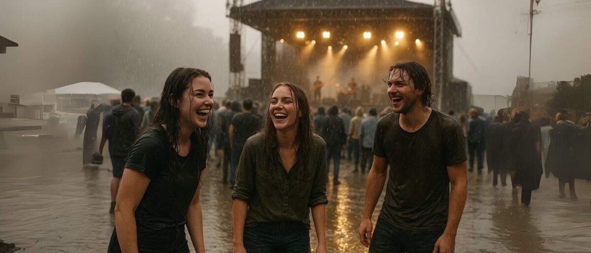Why Rainy Concerts Are Different