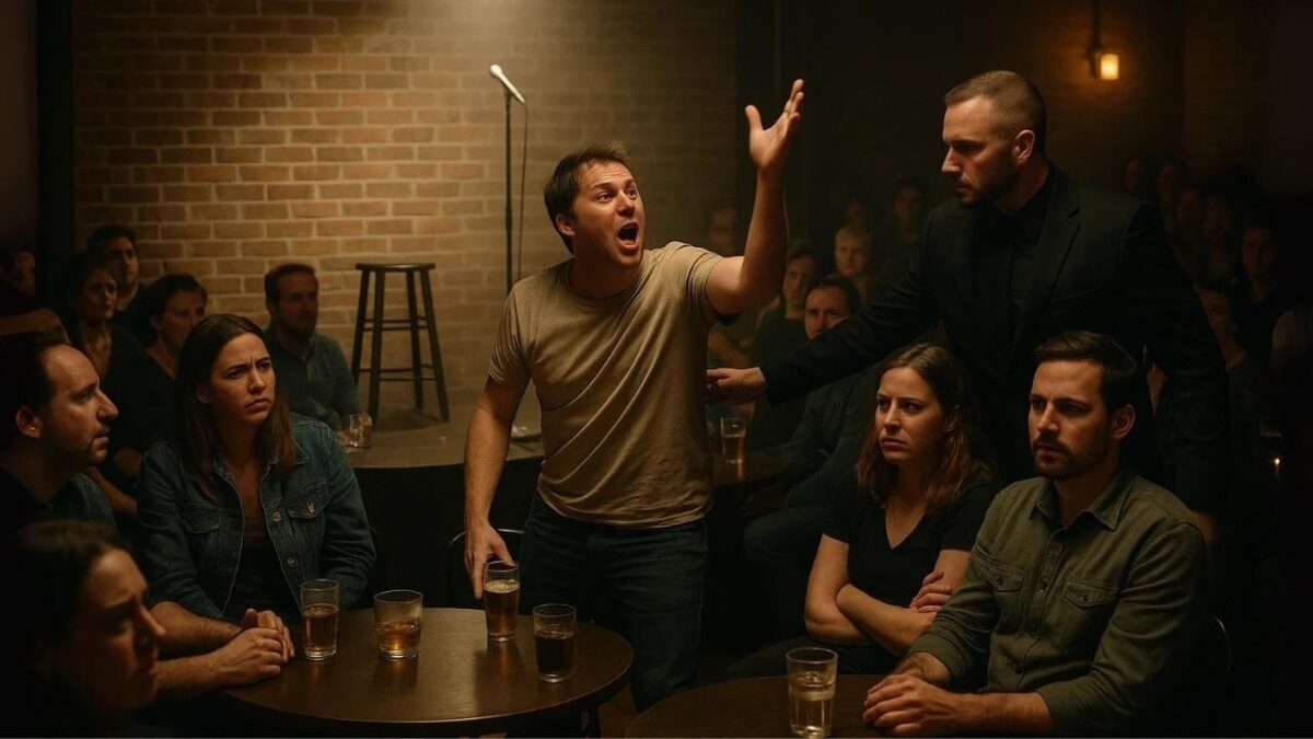 What to Do If Someone Disrupts a Comedy Show
